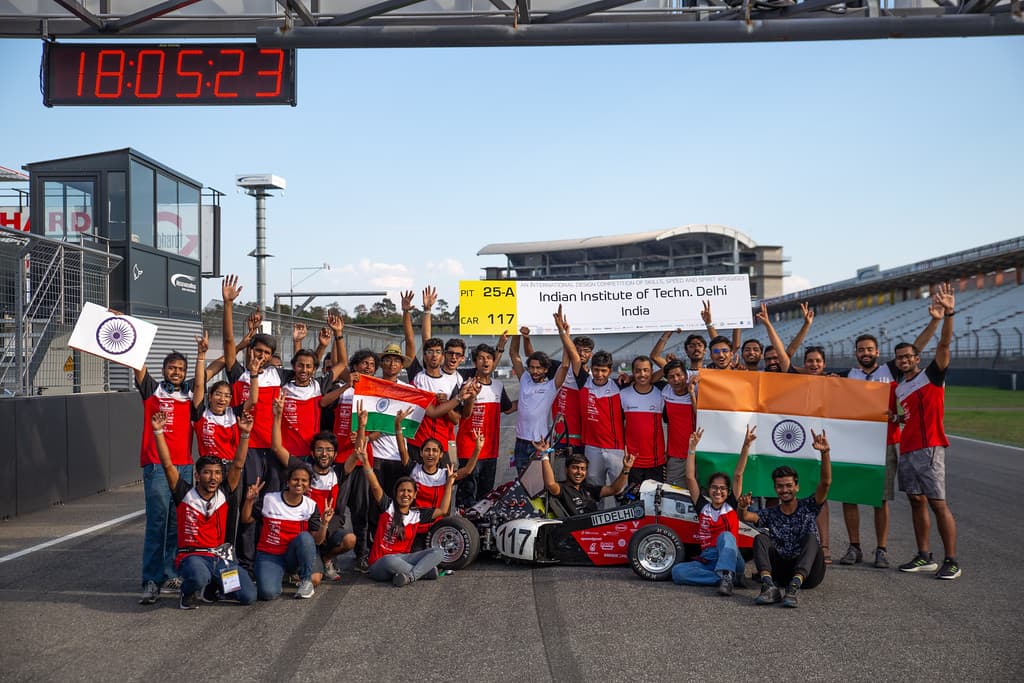 Team collaborating in workspace